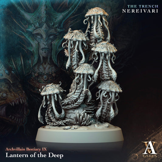 3D Printed Archvillain Games Lantern of the Deep Archvillain Bestiary Vol IX 28 32mm D&D - 3D Printing Boss 