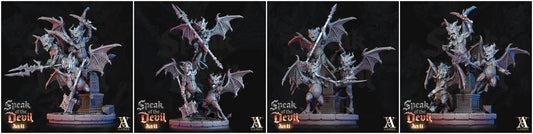 3D Printed Archvillain Games Malignants Speak of the Devil Act II 28 32mm D&D - 3D Printing Boss 