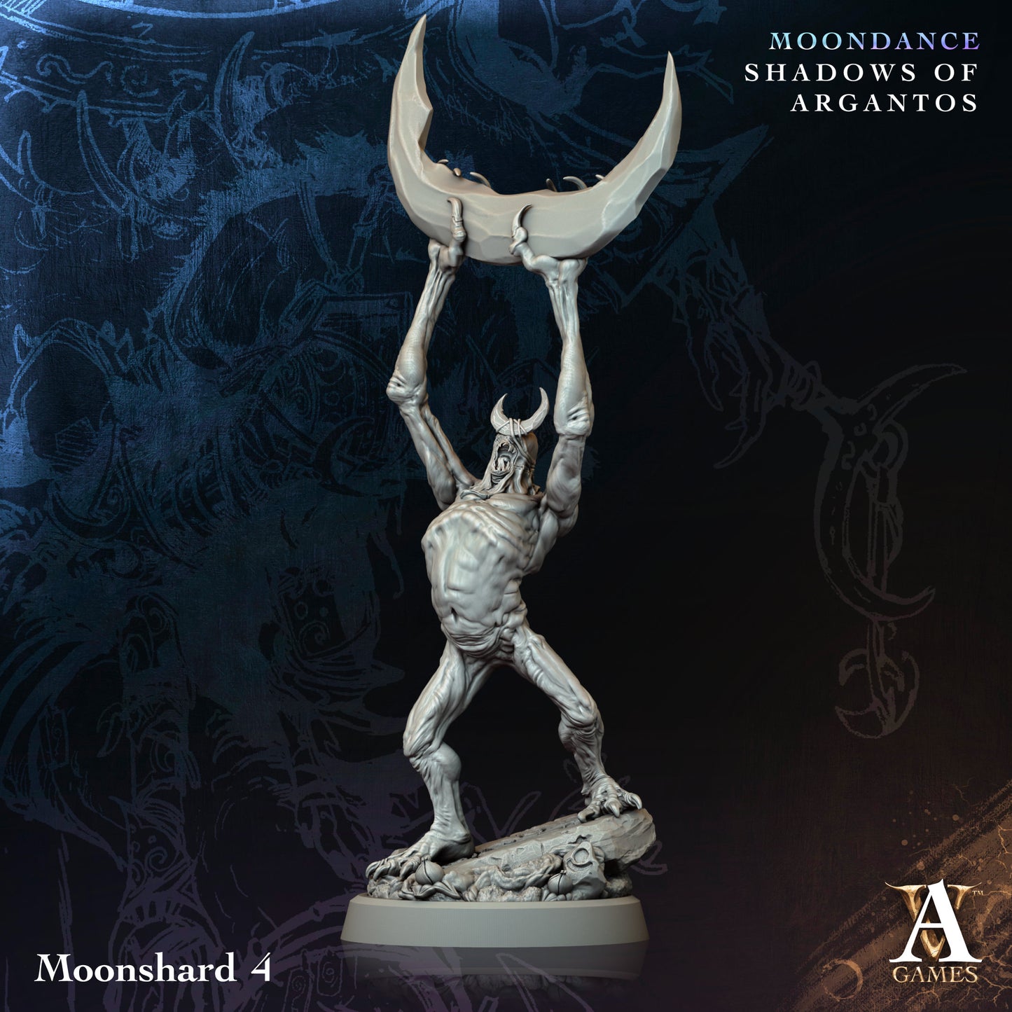 3D Printed Archvillain Games Moonshard Moondance - Shadows of Argantos 28 32mm D&D - 3D Printing Boss 