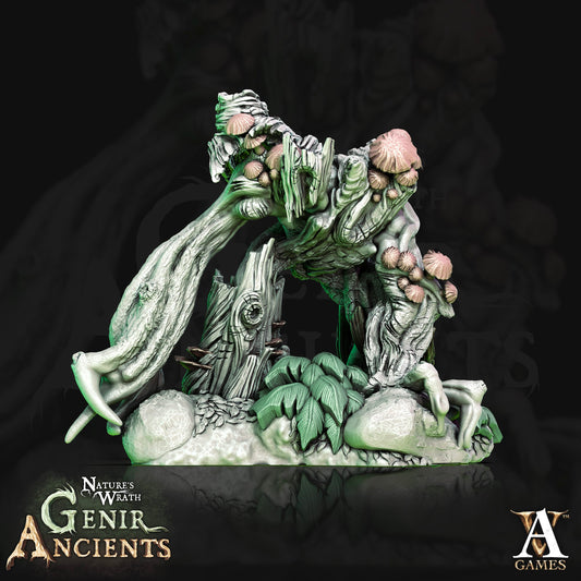 3D Printed Archvillain Games Nature's Wrath Genir Ancients - Treant Saplings 28mm 32mm D&D - 3D Printing Boss 
