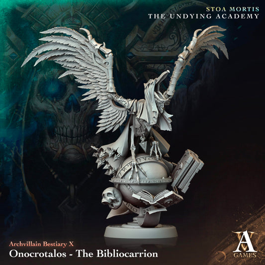 3D Printed Archvillain Games Onocrotalos The Bibliocarrion Archvillain Bestiary Vol. X 28 32mm D&D - 3D Printing Boss 