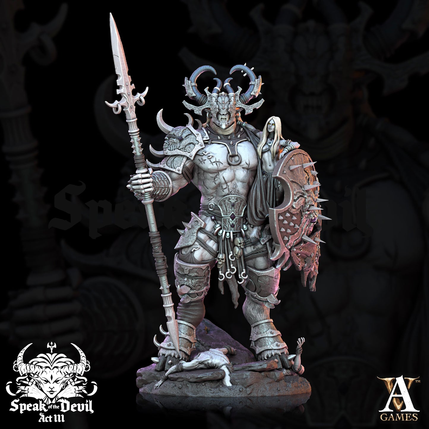 3D Printed Archvillain Games Ordos Nai Set Speak of the Devil Vol. III 28 32mm - 3D Printing Boss 