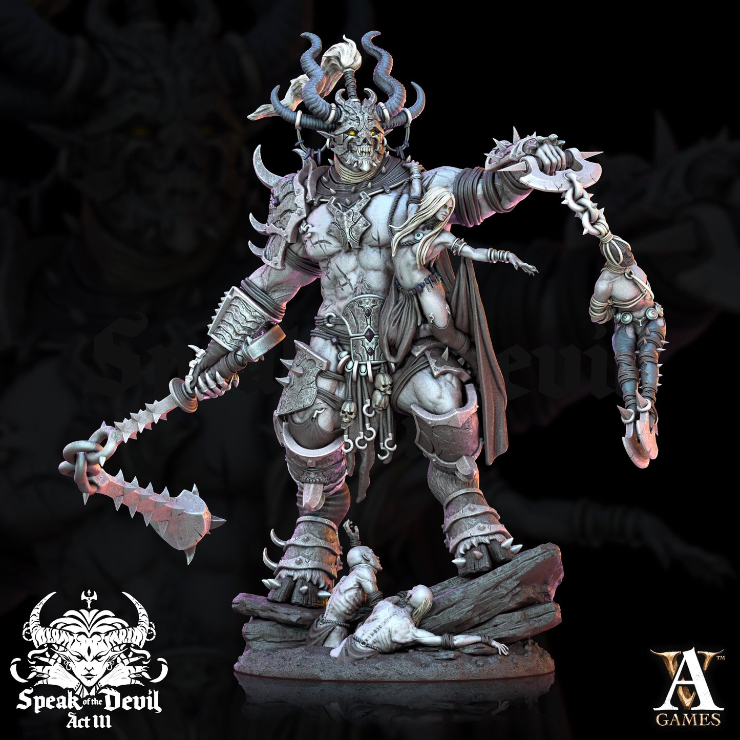 3D Printed Archvillain Games Ordos Nai Set Speak of the Devil Vol. III 28 32mm - 3D Printing Boss 