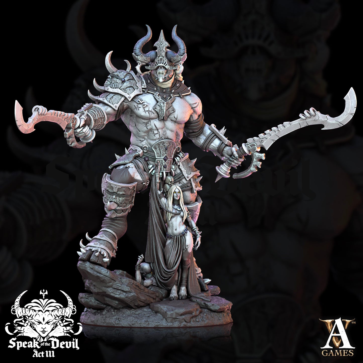 3D Printed Archvillain Games Ordos Nai Set Speak of the Devil Vol. III 28 32mm - 3D Printing Boss 