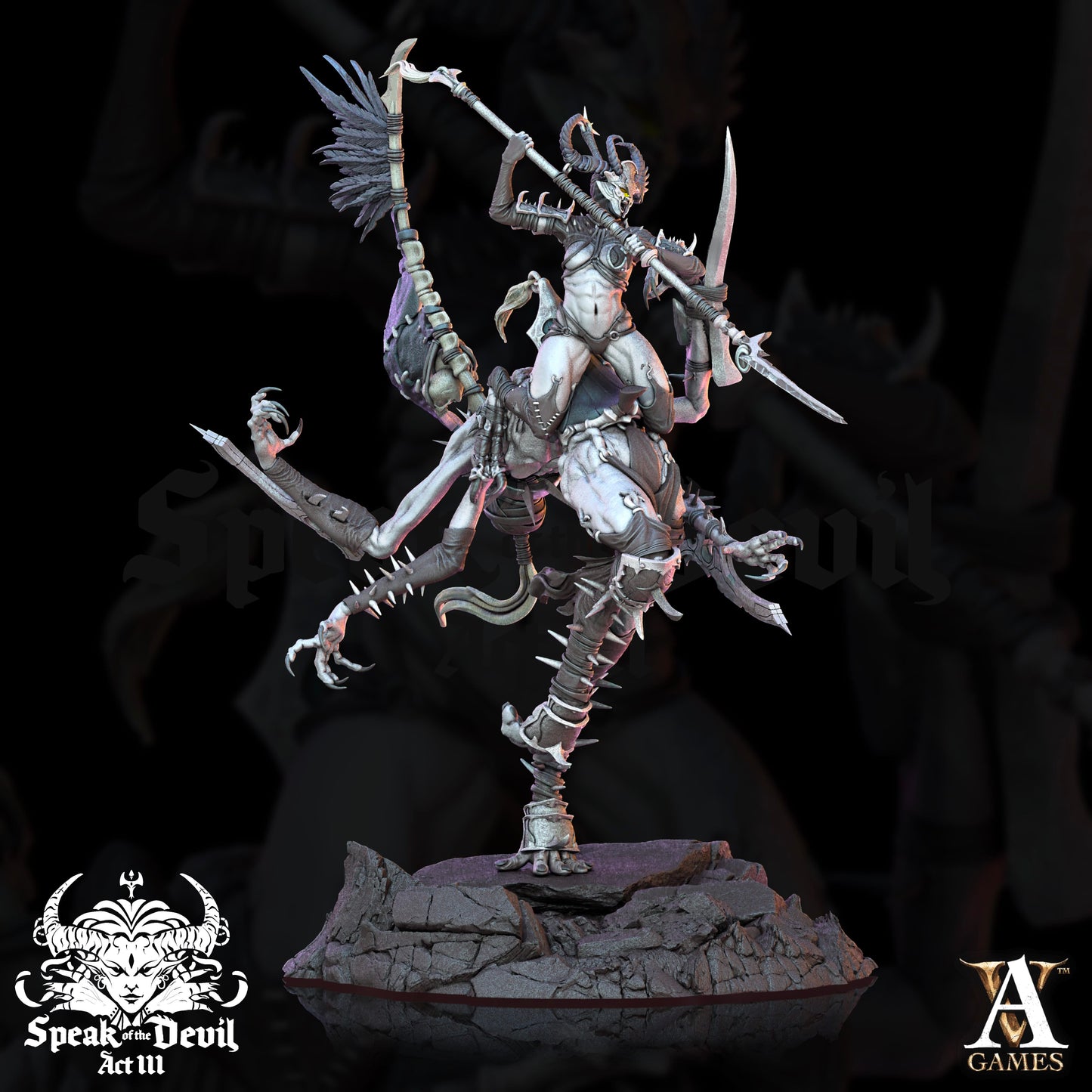 3D Printed Archvillain Games Pleasuretorn Subjugators Set Speak of the Devil Vol. III 28 32mm - 3D Printing Boss 
