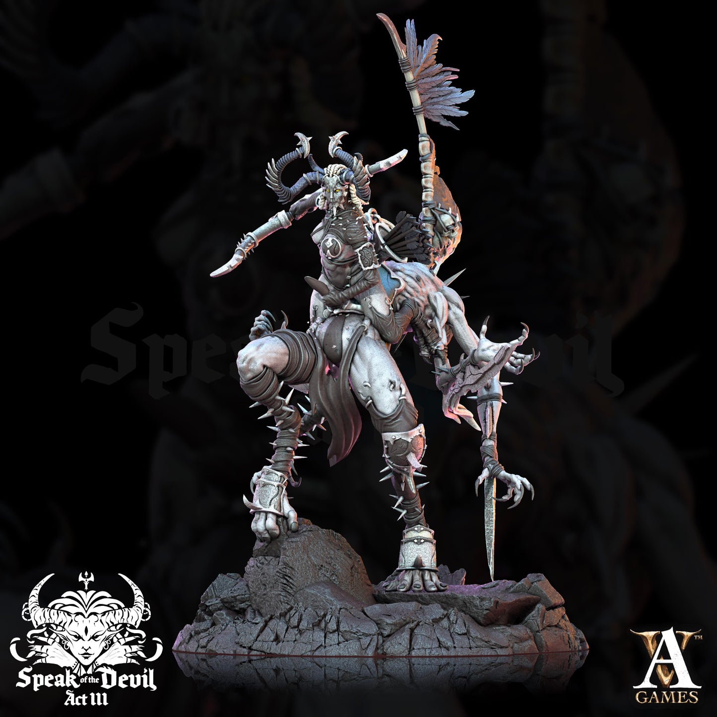 3D Printed Archvillain Games Pleasuretorn Subjugators Set Speak of the Devil Vol. III 28 32mm - 3D Printing Boss 