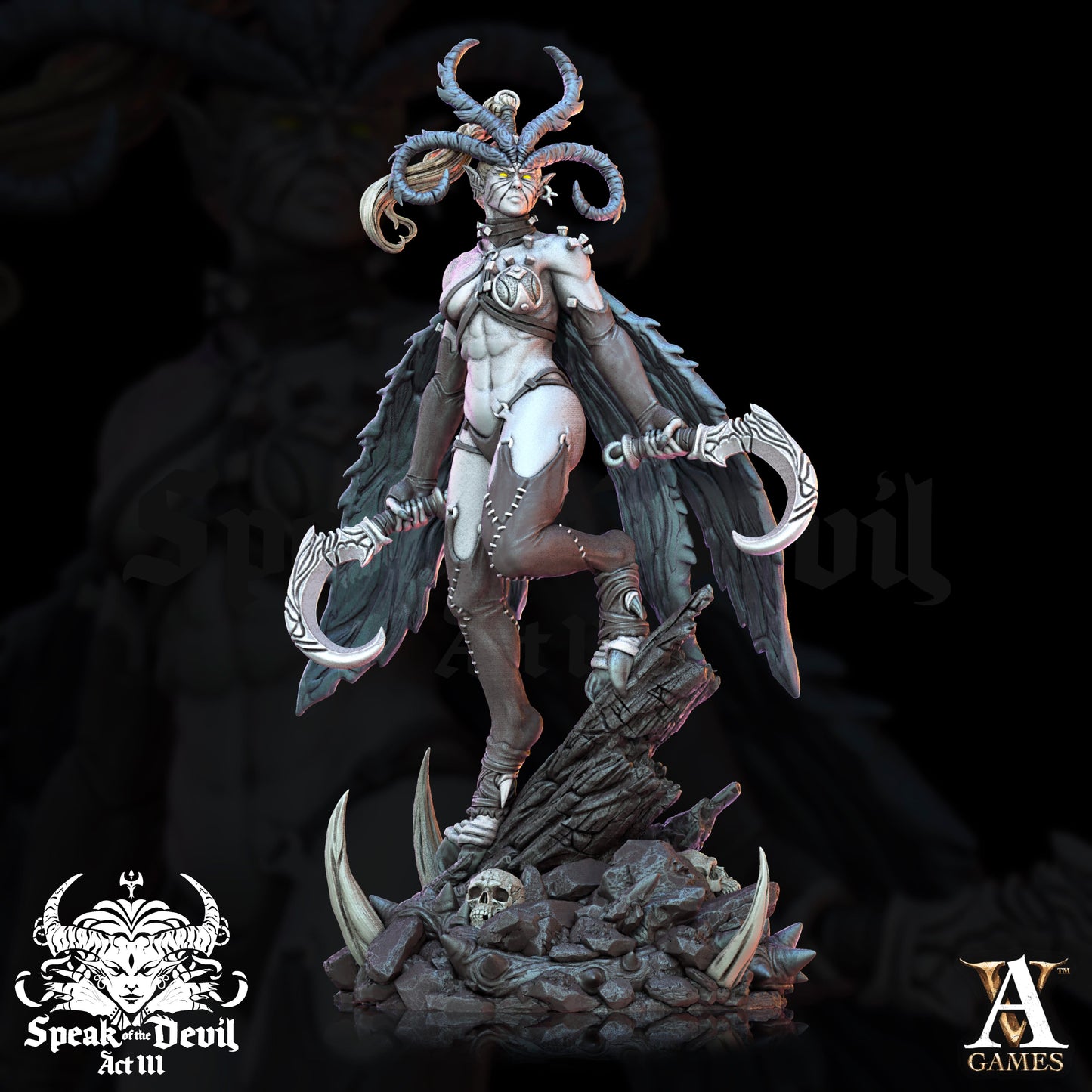 3D Printed Archvillain Games Pleasuretorn Subjugators and 3 Temptress 54mm - 3D Printing Boss 
