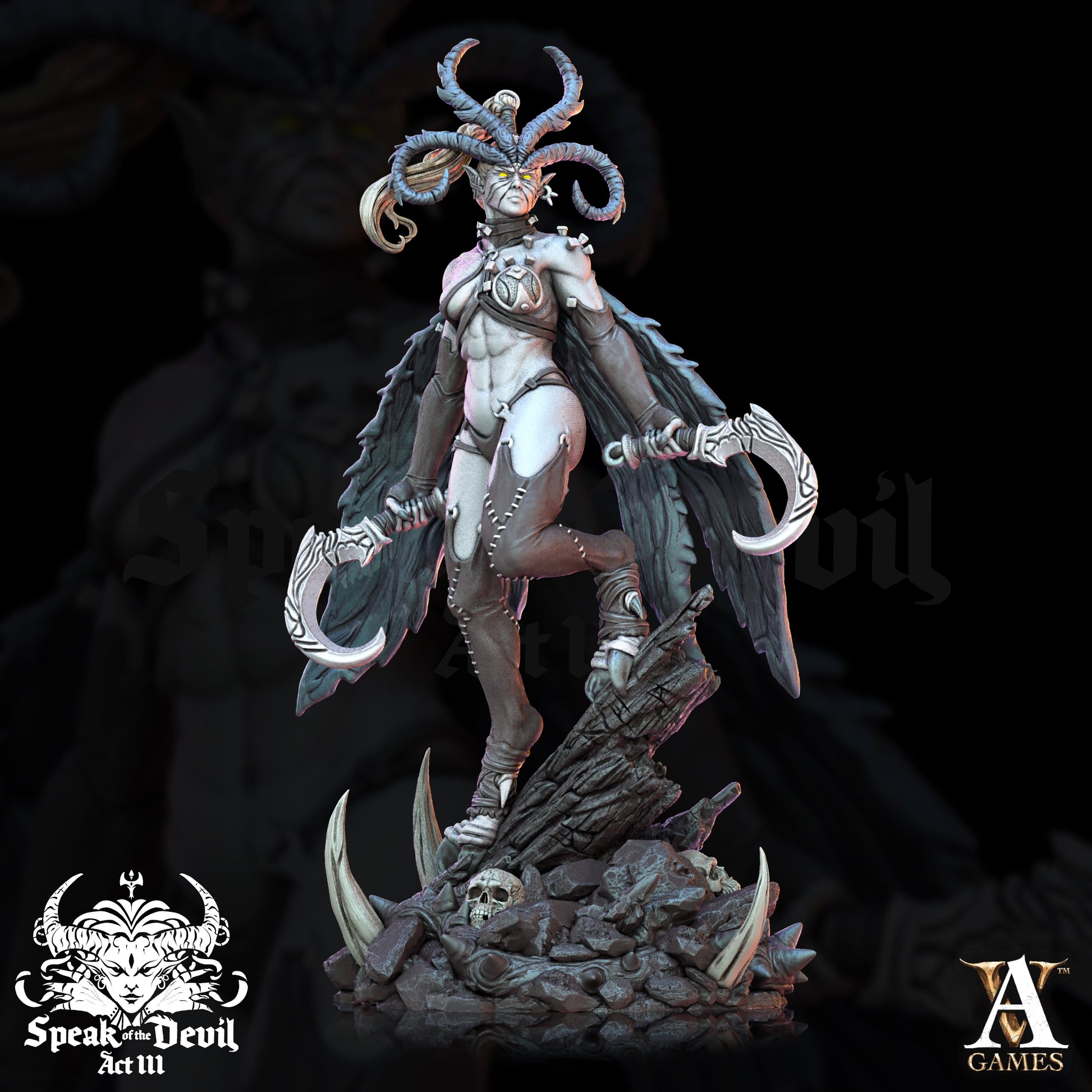 3D Printed Archvillain Games Pleasuretorn Subjugators and 3 Temptress 54mm - 3D Printing Boss 