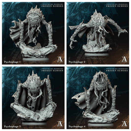 3D Printed Archvillain Games Psychophage Frostburn Horrors Frozen Echoes 28 32mm D&D - 3D Printing Boss 