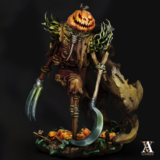 3D Printed Archvillain Games Pumpkin Horror 28 32mm D&D - 3D Printing Boss 