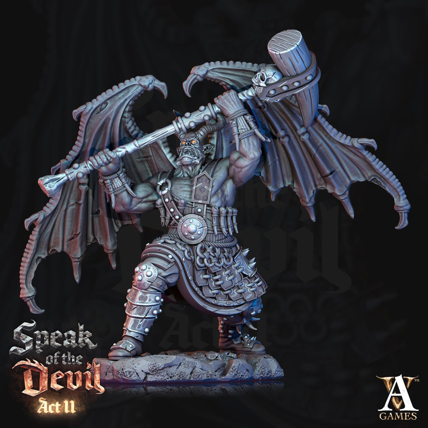 3D Printed Archvillain Games Rathenites Speak of the Devil Act II 28 32mm D&D - 3D Printing Boss 