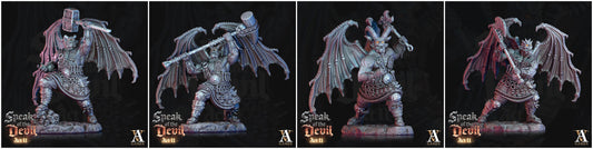 3D Printed Archvillain Games Rathenites Speak of the Devil Act II 28 32mm D&D - 3D Printing Boss 