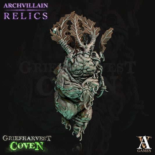 3D Printed Archvillain Games Relics - Bog Mandragora 28mm 32mm D&D - 3D Printing Boss 
