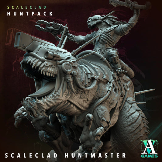 3D Printed Archvillain Games Scaleclad Huntmaster Scaleclad Huntpack 28 32mm D&D - 3D Printing Boss 