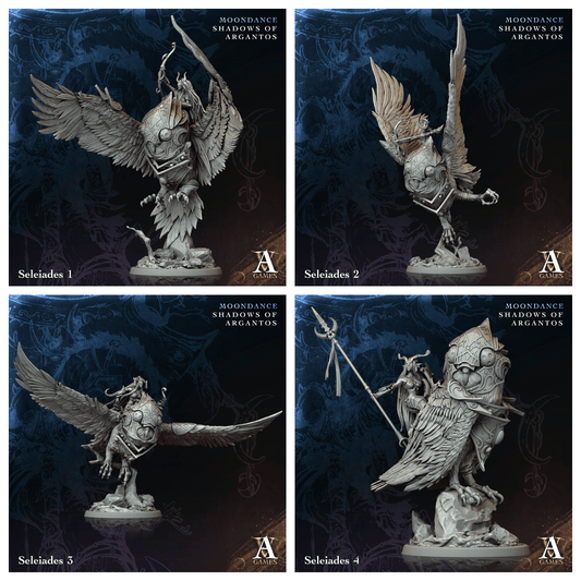 3D Printed Archvillain Games Selenoprosopos Moondance - Shadows of Argantos 28 32mm D&D - 3D Printing Boss 