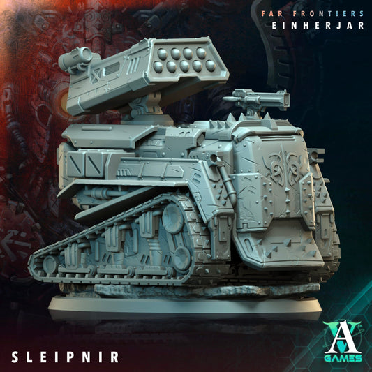 3D Printed Archvillain Games Sleipnir Far Frontiers Einherjar 28 32mm D&D - 3D Printing Boss 