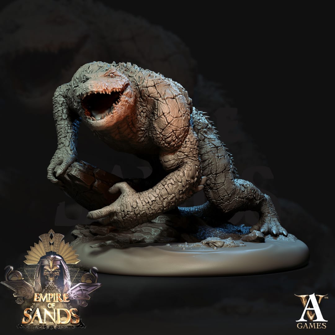 3D Printed Archvillain Games Sobesksen The Empire of Sands 28 32mm D&D - 3D Printing Boss 