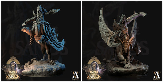 3D Printed Archvillain Games Sphynx Eternal The Empire of Sands 28 32mm D&D - 3D Printing Boss 