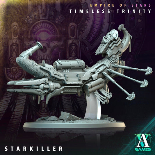 3D Printed Archvillain Games Starkiller Empire of Stars Timeless Trinity 28 32mm D&D - 3D Printing Boss 