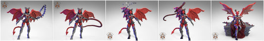 3D Printed Archvillain Games Succubus - Succubi Mistresses of Despair 28mm 32mm D&D - 3D Printing Boss 