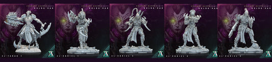 3D Printed Archvillain Games Sylvari Ascendants - Nulda Var El Tarak 28 32mm D&D - 3D Printing Boss 