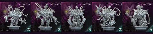 3D Printed Archvillain Games Sylvari Ascendants - Nulda Var Vor Vekai 28 32mm D&D - 3D Printing Boss 