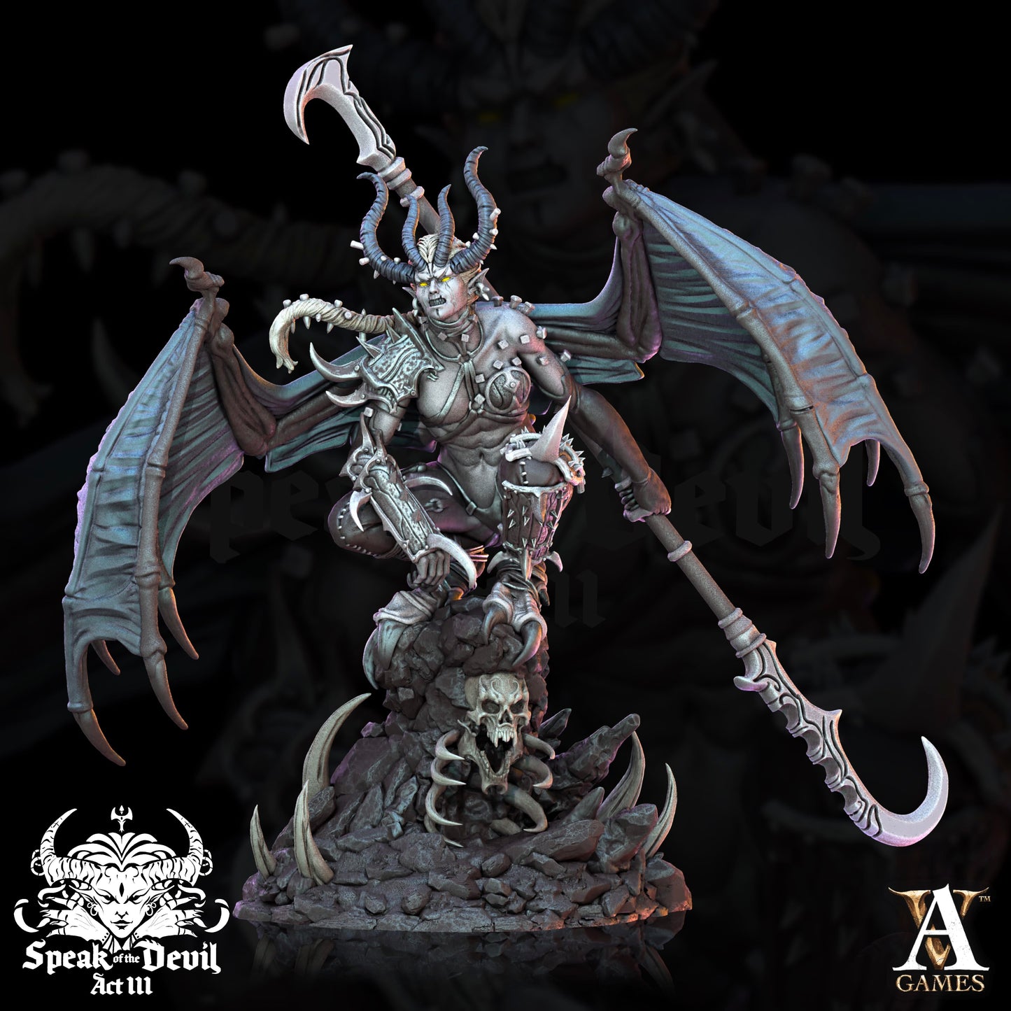 3D Printed Archvillain Games Temptress of Illyravash Set Speak of the Devil Vol. III 28 32mm - 3D Printing Boss 