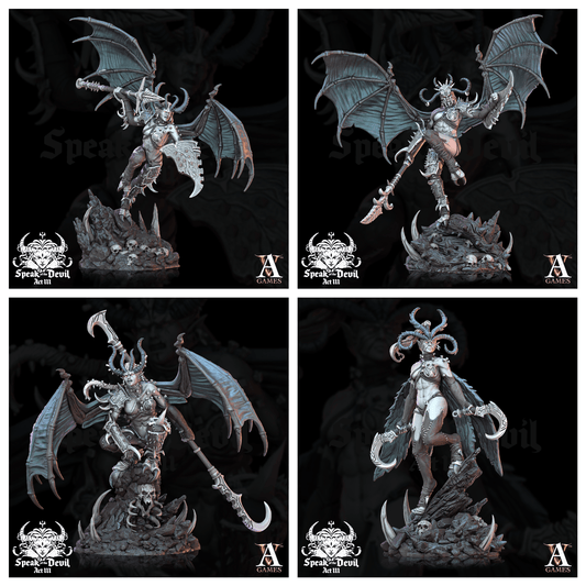 3D Printed Archvillain Games Temptress of Illyravash Set Speak of the Devil Vol. III 28 32mm - 3D Printing Boss 