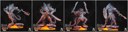 3D Printed Archvillain Games Terebrian Devil Speak of the Devil Act II 28 32mm D&D - 3D Printing Boss 