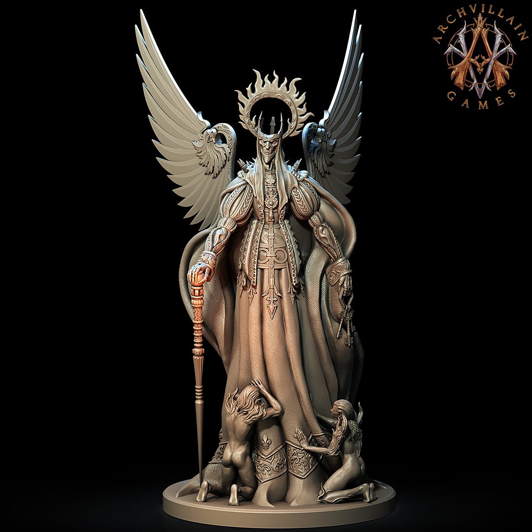 3D Printed Archvillain Games The Baron The Sorrowsown 28 32mm D&D - 3D Printing Boss 