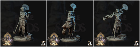 3D Printed Archvillain Games The Empire of Sands - Anphotep 28mm 32mm D&D - 3D Printing Boss 