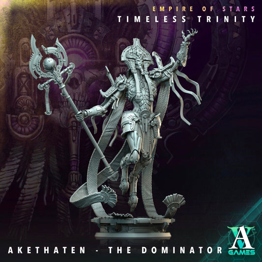 3D Printed Archvillain Games Timeless Trinity Empire of Stars Timeless Trinity 28 32mm D&D - 3D Printing Boss 