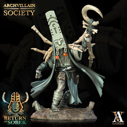 3D Printed Archvillain Games Tjaty - Shaman of the Black River Society Vol. XXIV  28 32mm D&D - 3D Printing Boss 