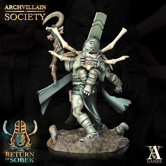 3D Printed Archvillain Games Tjaty - Shaman of the Black River Society Vol. XXIV  28 32mm D&D - 3D Printing Boss 