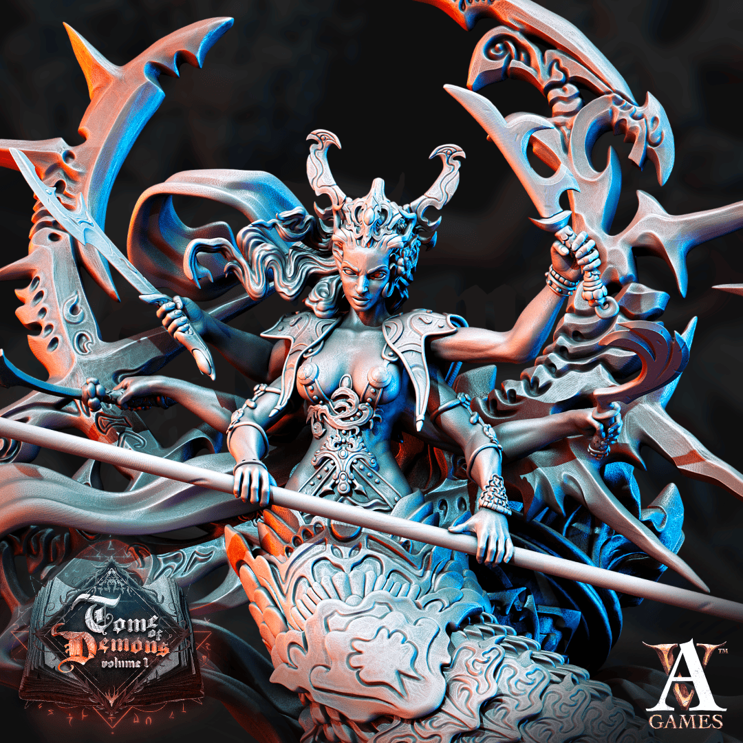 3D Printed Archvillain Games Tome of Demons Vol. 1 - Essetria 28mm 32mm D&D - 3D Printing Boss 
