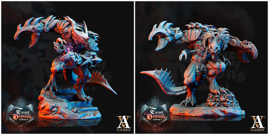 3D Printed Archvillain Games Tome of Demons Vol. 1 - Kabeiroth 28mm 32mm D&D - 3D Printing Boss 