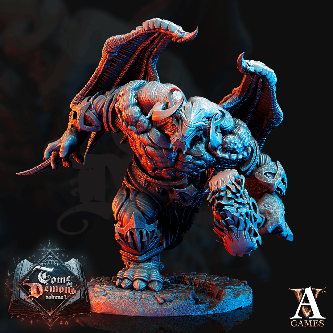 3D Printed Archvillain Games Tome of Demons Vol. 1 - Outworld Crushers 28mm 32mm D&D - 3D Printing Boss 