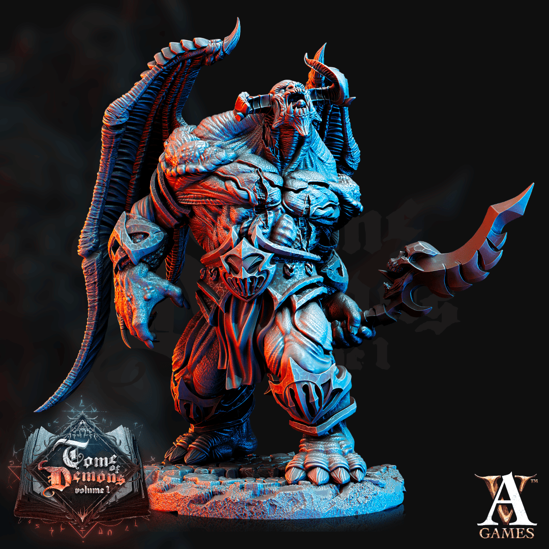 3D Printed Archvillain Games Tome of Demons Vol. 1 - Outworld Crushers 28mm 32mm D&D - 3D Printing Boss 