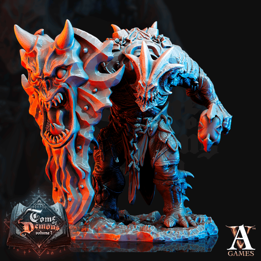 3D Printed Archvillain Games Tome of Demons Vol. 1 - Outworld Vanguard 28mm 32mm D&D - 3D Printing Boss 