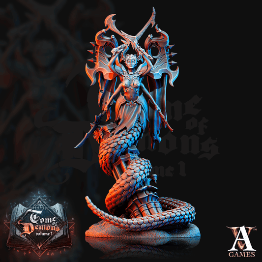 3D Printed Archvillain Games Tome of Demons Vol. 1 Tamareth 28 32mm D&D - 3D Printing Boss 