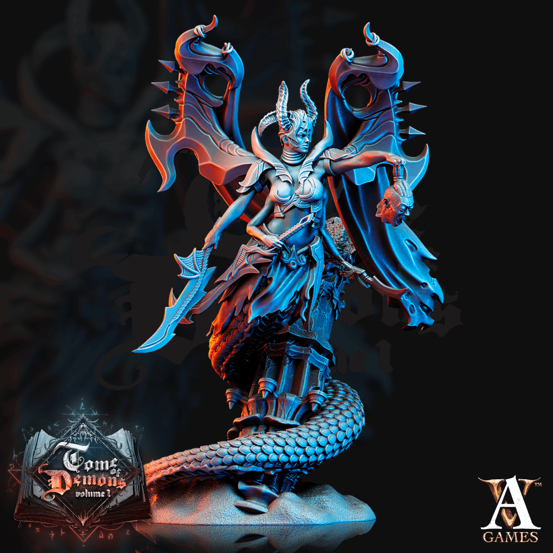 3D Printed Archvillain Games Tome of Demons Vol. 1 Tamareth 28 32mm D&D - 3D Printing Boss 
