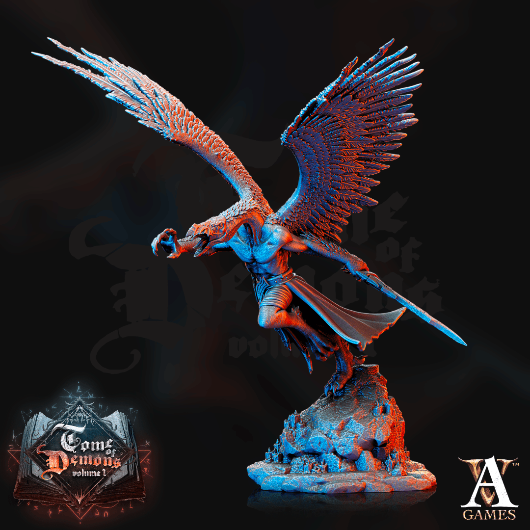 3D Printed Archvillain Games Tome of Demons Vol. 1 - Vulduk 28mm 32mm D&D - 3D Printing Boss 