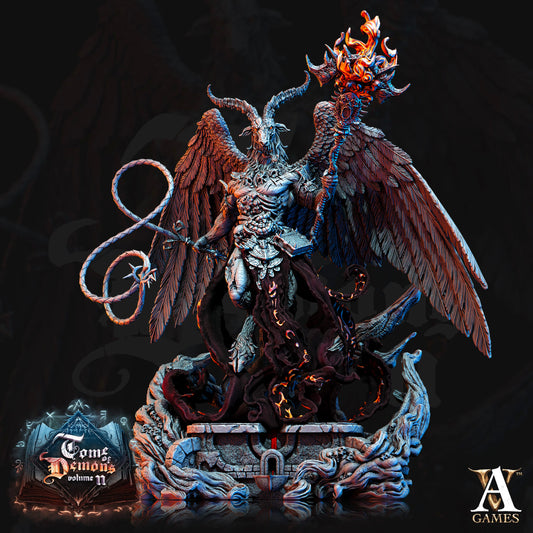 3D Printed Archvillain Games Tome of Demons Vol. II Adramal - Seneschal of Orcus 28mm 32mm D&D - 3D Printing Boss 