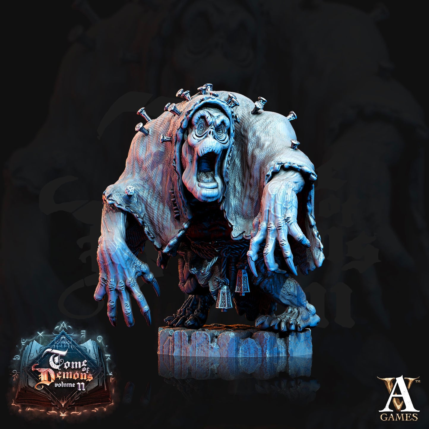 3D Printed Archvillain Games Tome of Demons Vol. II - Bodach 28mm 32mm D&D - 3D Printing Boss 