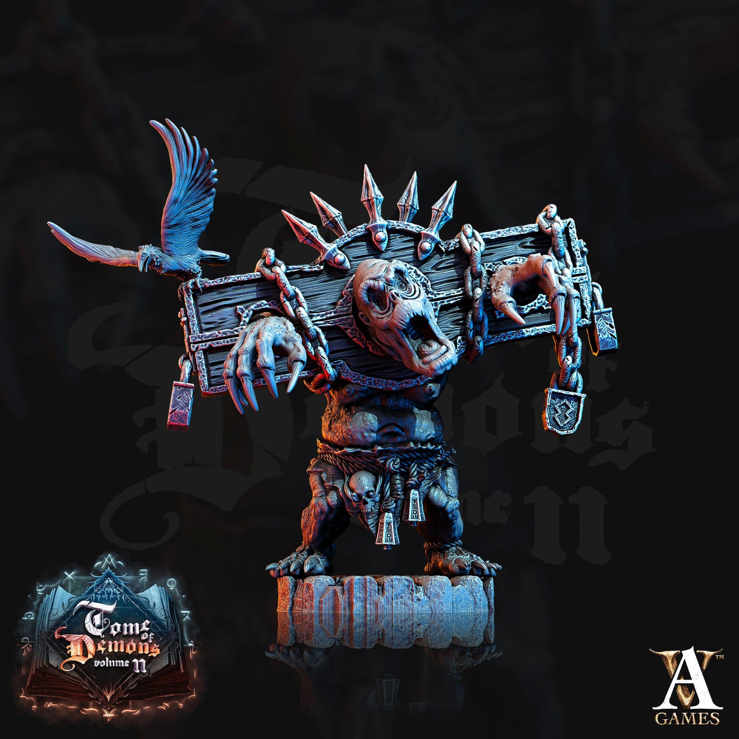 3D Printed Archvillain Games Tome of Demons Vol. II - Bodach 28mm 32mm D&D - 3D Printing Boss 