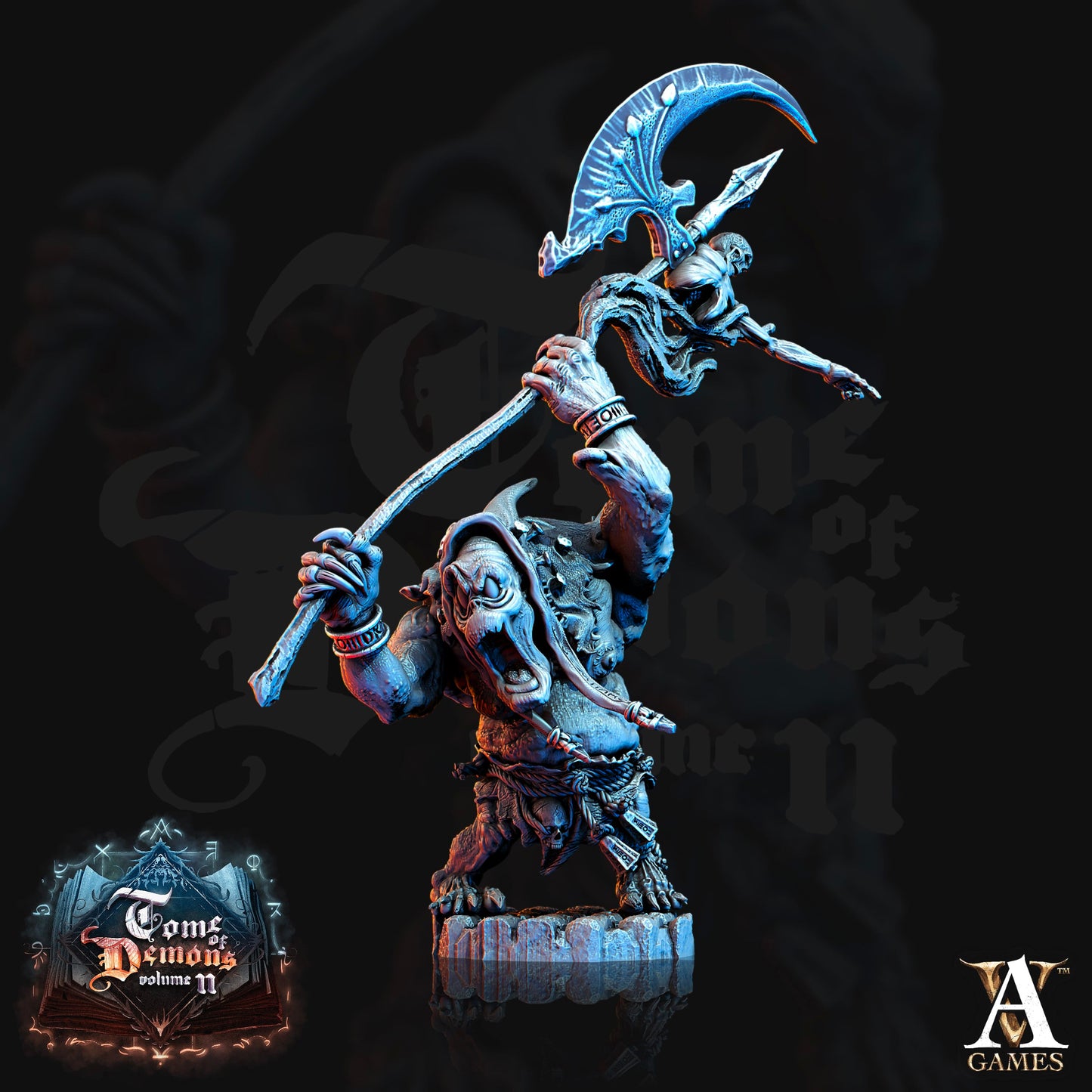 3D Printed Archvillain Games Tome of Demons Vol. II - Bodach 28mm 32mm D&D - 3D Printing Boss 