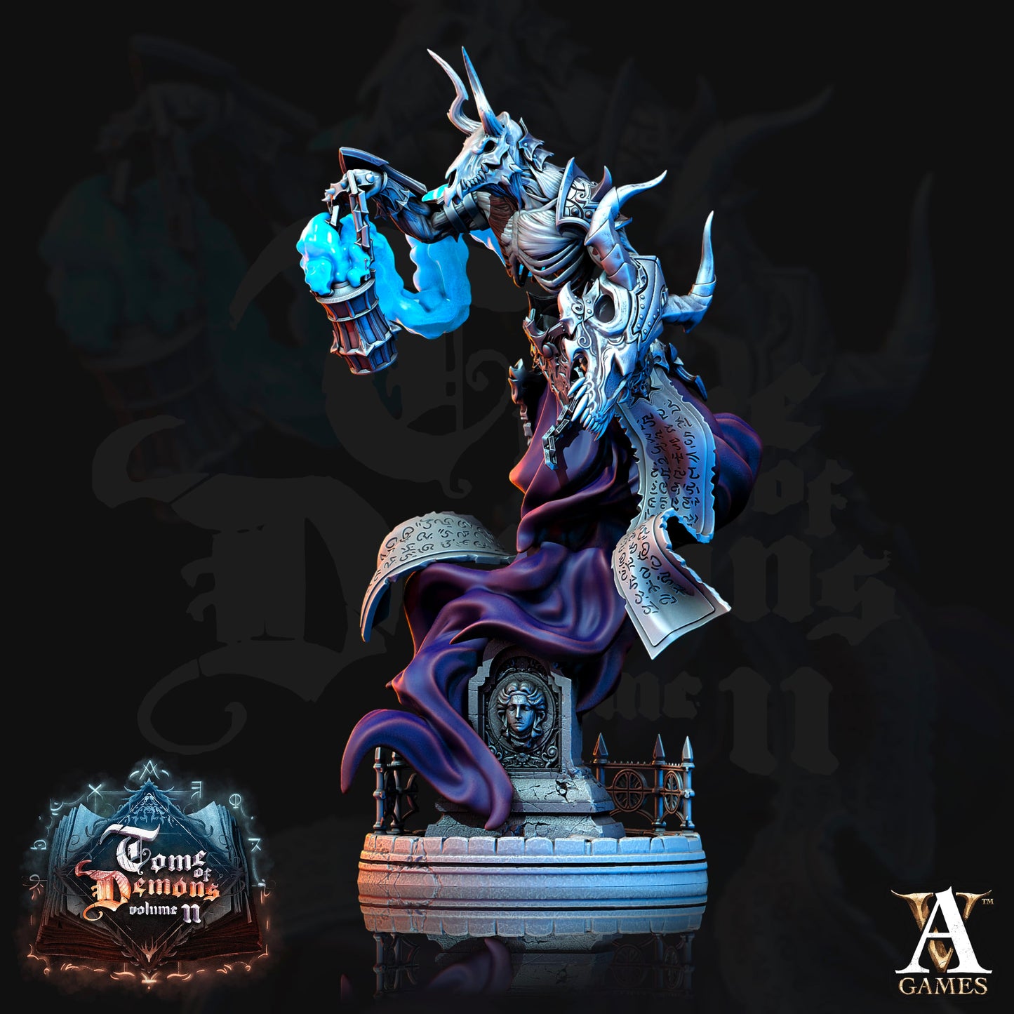 3D Printed Archvillain Games Tome of Demons Vol. II - Demonwraiths 28mm 32mm D&D - 3D Printing Boss 