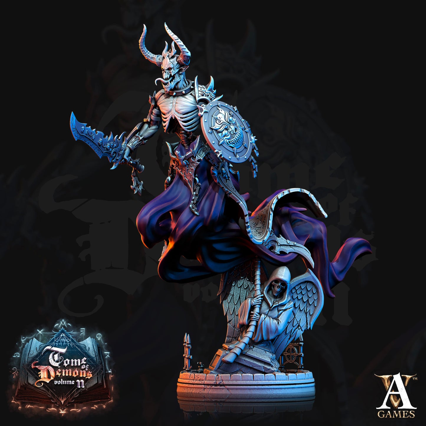 3D Printed Archvillain Games Tome of Demons Vol. II - Demonwraiths 28mm 32mm D&D - 3D Printing Boss 