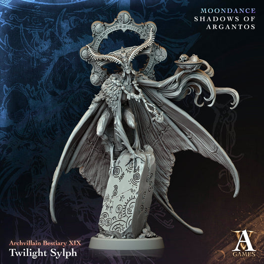 3D Printed Archvillain Games Twilight Sylph Archvillain Bestiary Vol XLV 28 32mm D&D - 3D Printing Boss 
