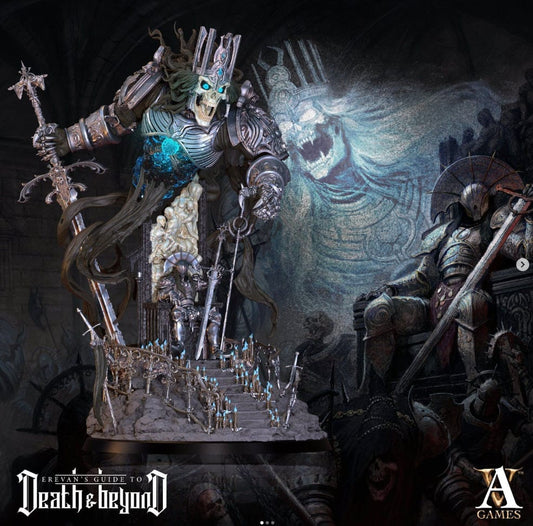 3D Printed Archvillain Games Unburied King 28 32mm D&D - 3D Printing Boss 